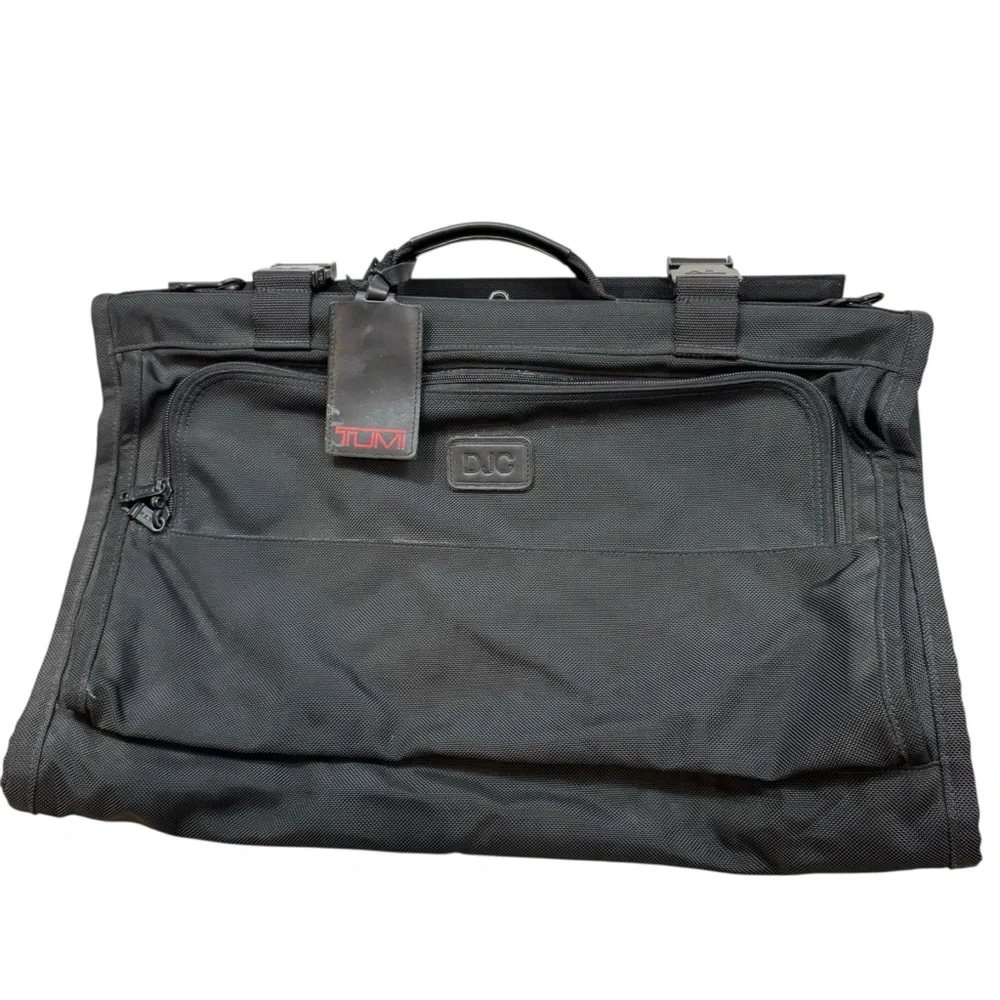 Tumi ALPHA Garment Bag Tri-Fold Carry-On Black